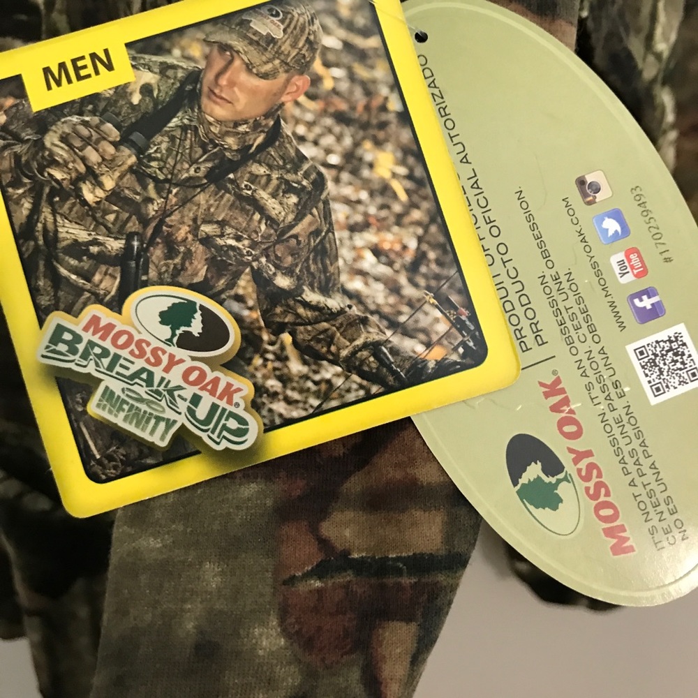 Mossy Oak Break Up Infinity Long Sleeve Tee, 2XL - Picture 2 of 8